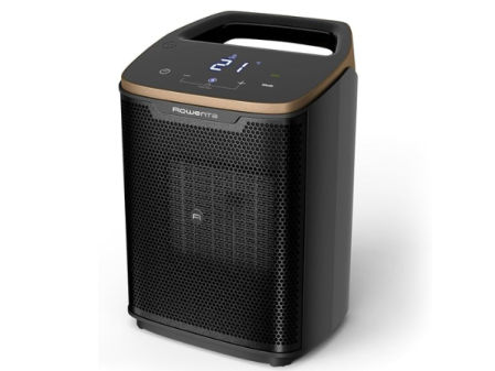 Calefactor eléctrico Rowenta de diseño compacto con pantalla digital