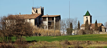 Camino Vora Ter de Manlleu a Roda de Ter.