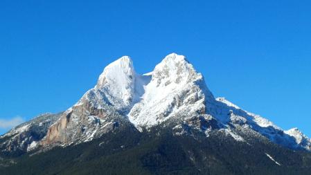 Pedraforca nevado.