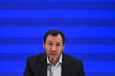 El ministre de Transports,Óscar Puente, dimecres