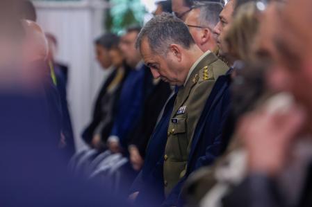 Al funeral&nbsp;asistieron numerosas autoridades civiles y militares&nbsp;