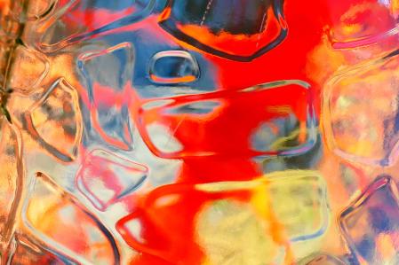 Los patrones del arte psicodélico.