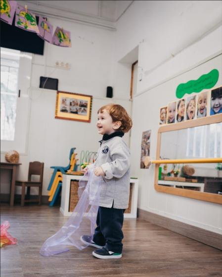 La dimensión humana del proyecto se refleja también en el tamaño y en la organización del aula