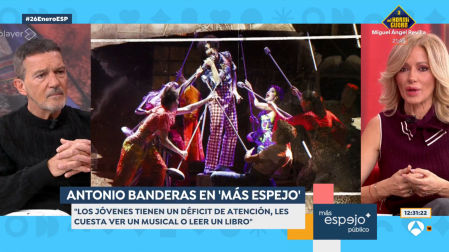 Antonio Banderas: “La curiosidad es fundamental”.