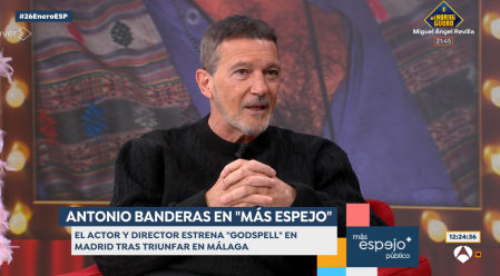 Antonio Banderas: “La curiosidad es fundamental”.
