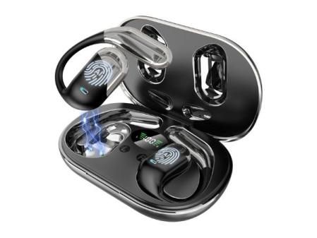 Auriculares Traductor en Tiempo Real con IA, Traductor Instantáneo de Voz en 198 Idiomas y Acentos, Auriculares Traductores Inalámbricos Abiertos 3 en 1 con Estuche de Carga