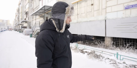Así se construyen los edificios en Yakutsk, la ciudad más fría del mundo&nbsp;