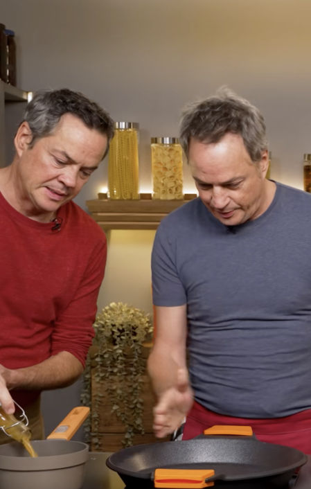 Receta de paella en casa de los hermanos Torres