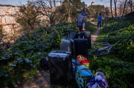 Los filipinos pudieron llevarse algunos de sus enseres