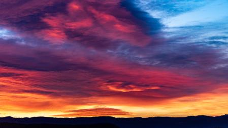 Amanecer en Sant Martí Sescorts.