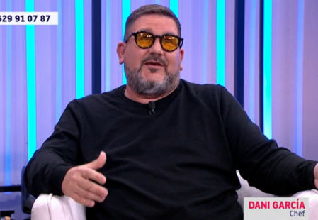 Dani García, chef, 50 años: ''Cuando le dije a mi madre que quería ser cocinero, me dijo que estaba loco, ha sido muy dura conmigo''