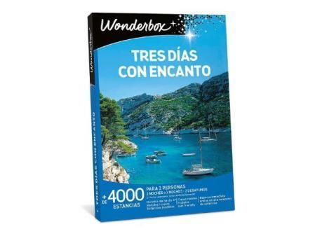 Wonderbox - Caja Regalo - Tres Días con Encanto - 4100 Estancias - 2 Noches + Desayunos - Hotel con Encanto de 4 estrellas