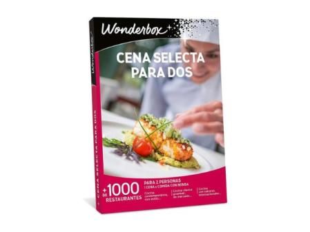 Wonderbox - Caja Regalo - Cena gourmet para dos - vivir juntos una pasión común, adecuado como experiencias para regalar 2 personas, ideas regalo