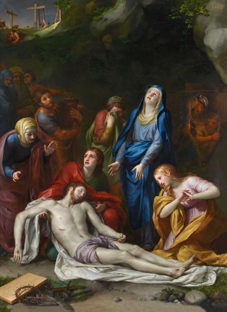 ‘Lamentación sobre Cristo muerto’, Antonio Raphael Mengs, 1768