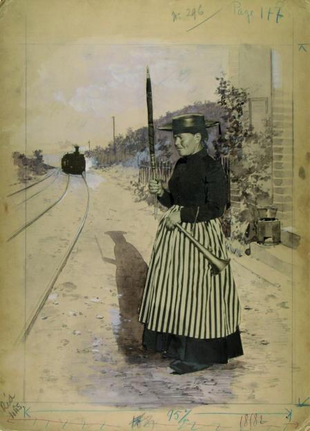 Fotomontaje reproducido en 1891 en la revista L'illustration.