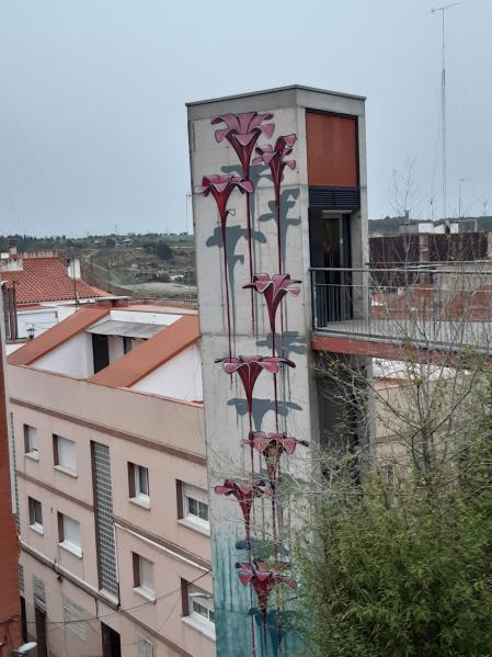 El ascensor de las flores.