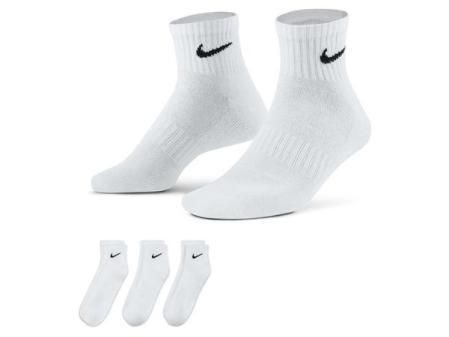 Calcetines NIKE blancos con logo negro