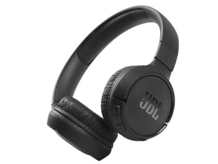 Auriculares inalámbricos JBL Tune 510BT en color negro con diseño plegable