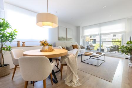 Piso de Dolors Tejada con el interiorismo de Laura Martínez estudio de interiorismo