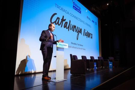 Dalmau, durante el acto celebrado este sábado en Tremp