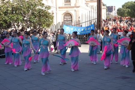 La celebración del Año Nuevo chino en Barcelona.