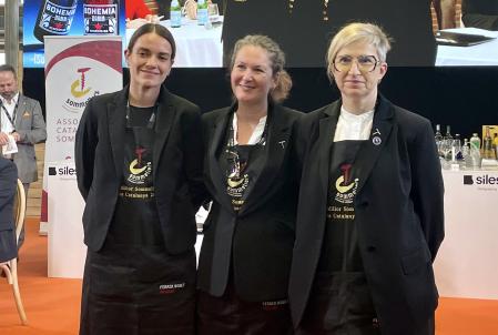 Las tres mujeres que han copado el podio del concurso de este año&nbsp;