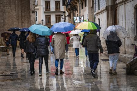 La lluvia ha azotado regiones de toda España.&nbsp;