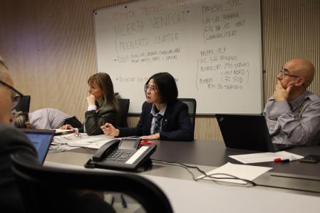 Máxima precaución en la reunión del Comité Técnico de Emergencias presidida por Núria Parlon