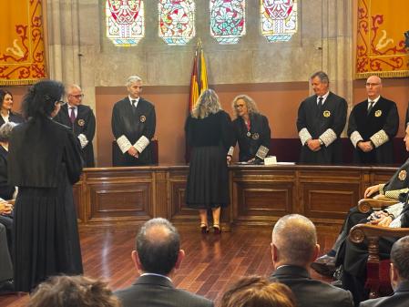 Acto de juramento o promesa de la nueva promoción de 39 jueces destinada a Catalunya 