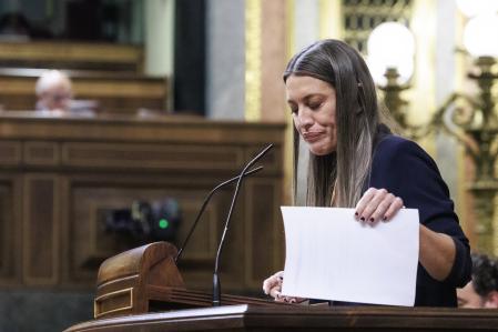 La portavoz de Junts en el Congreso, Miriam Nogueras&nbsp;