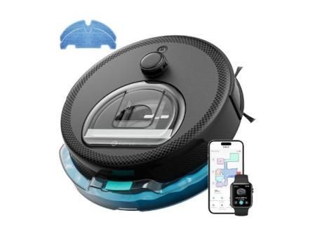 LEFANT M330 Pro Robot Aspirador y Fregasuelos con Mapeo 3 en 1, 5000Pa, 150 min, Evitación de Obstáculos PSD 190°, Navegación dToF, 2,4GHz y 5GHz WiFi/Alexa/App
