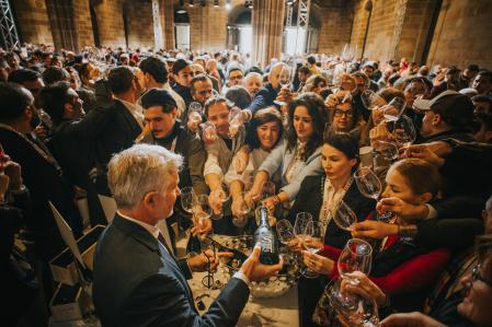 Gran expectación ante la degustación del champán Salon durante la última edición de La Música del Vi&nbsp;