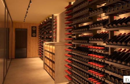 Vinoteca Eurocave para conservar los vinos en perfectas condiciones de temperatura y humedad&nbsp;