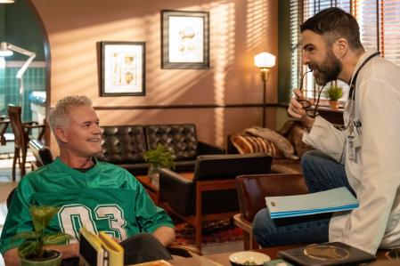 Eric Dane en su episodio de 'Mentes brillantes', rodado el pasado otoño.