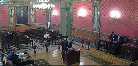 José Luis Ábalos en el Tribunal Supremo
