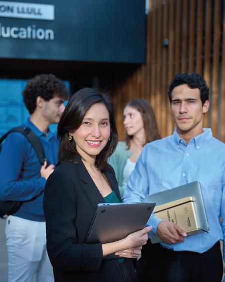 Estudiantes de La Salle-URL formándose en tecnología, innovación y liderazgo empresarial