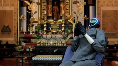 Japón presenta un monje robot con IA capaz de ofrecer consejos espirituales