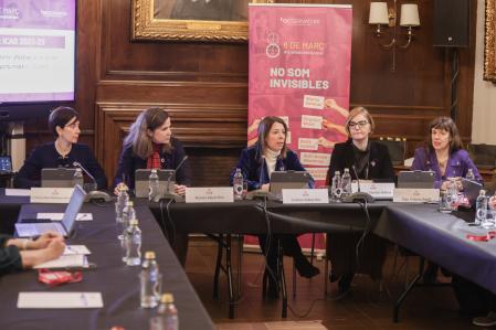 Rueda de prensa del balance del turno de oficio en materia de violencia de género y machista.