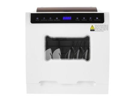 Lavavajillas portátil de 1100 W mini lavavajillas con pantalla táctil 52 dB,para familia, apartamento, dormitorio