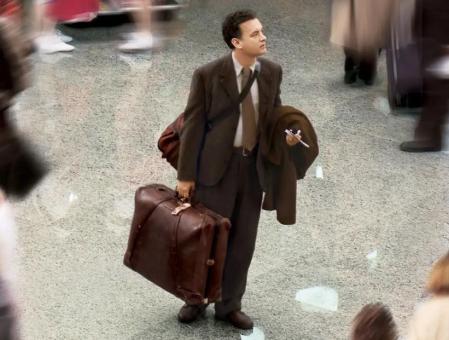 Tom Hanks en una escena de la película 'La Terminal'