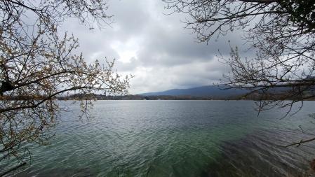 El embromado estanque de Banyoles.