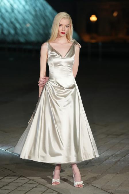 Anya Taylor-Joy con su estilismo en Le Grand Dîner du Louvre