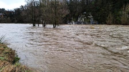 Crecida del Ter, en Torelló.