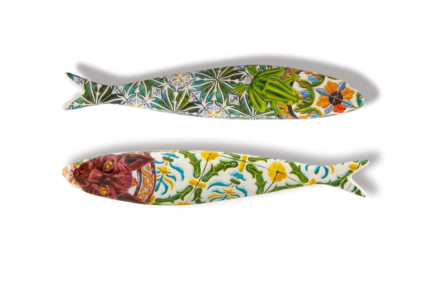 Sus sardinas de cerámica decoradas se han convertido en auténticas piezas de culto