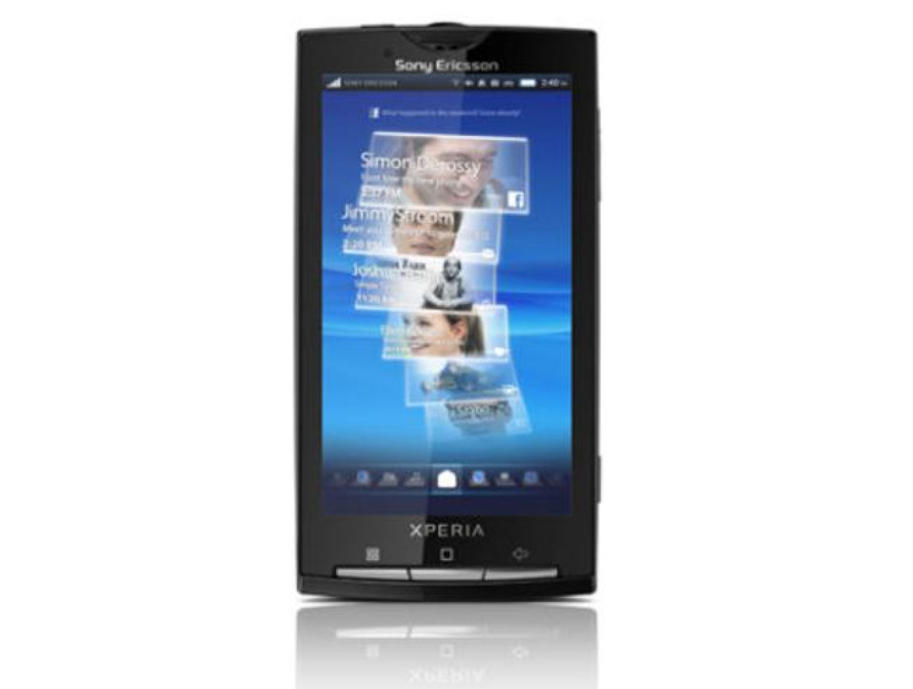 Sony Ericsson Xperia X10. Redes sociales y multimedia en un móvil con reconocimiento facial