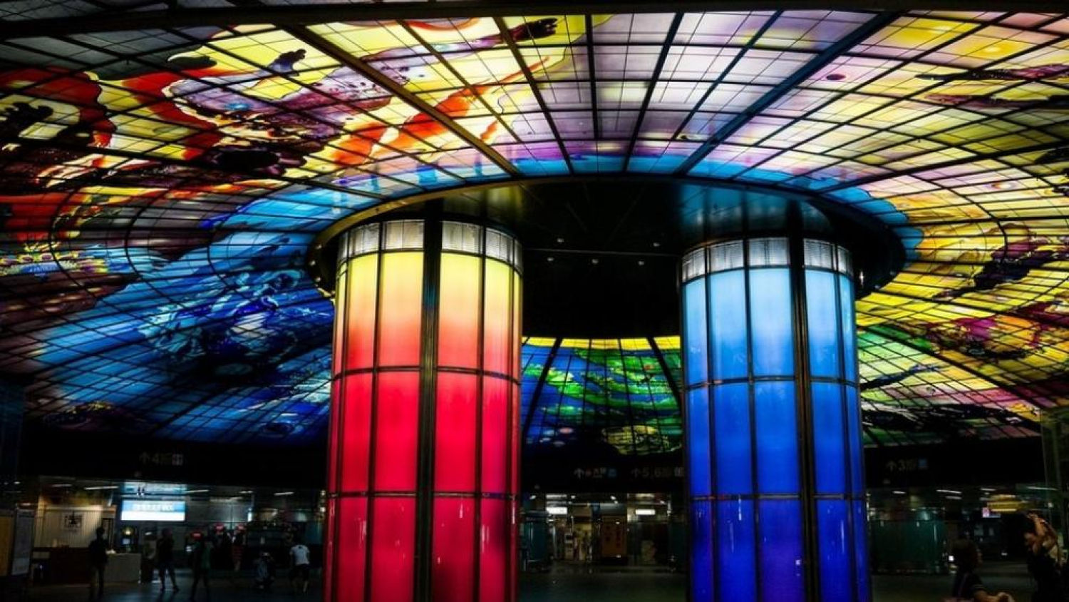 Estación Formosa Boulevard, en Kaohsiung (Taiwán)