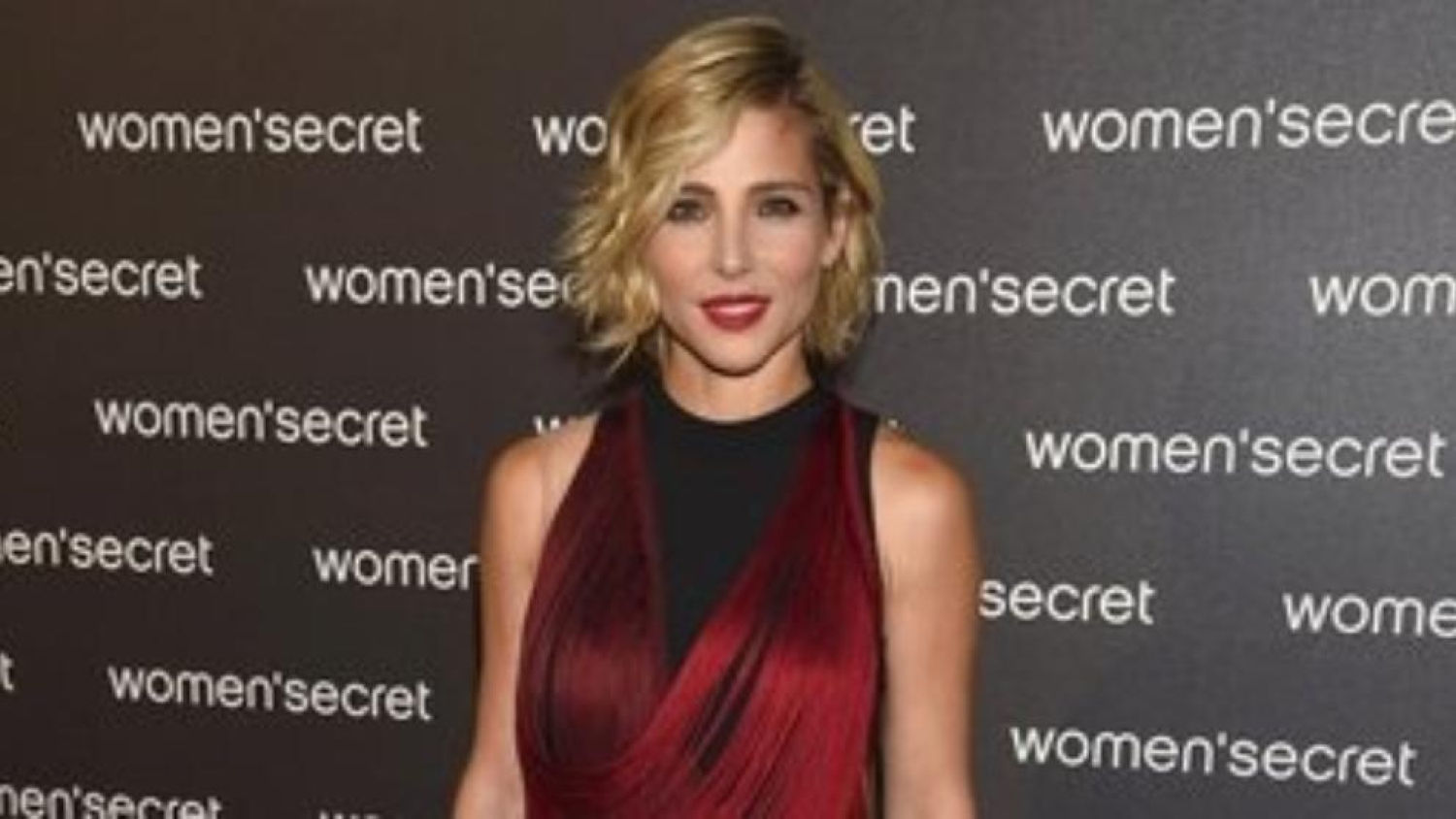 Elsa Pataky en la alfombra roja de la presentación de su fashion film para Women'secret en Madrid