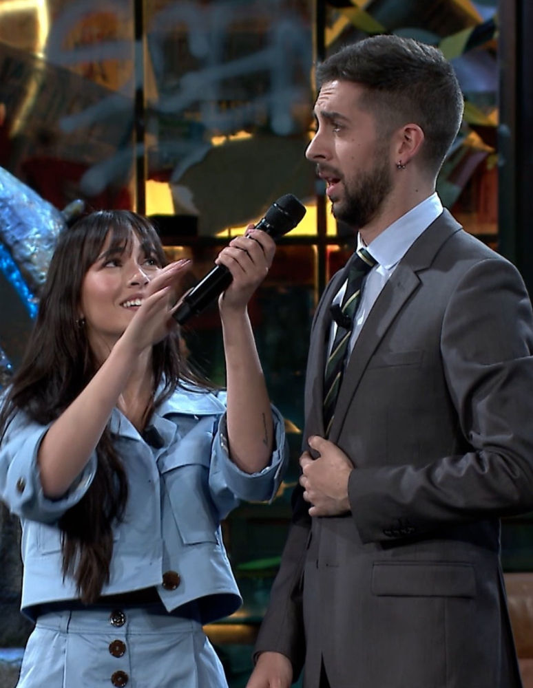 El dueto de Aitana y Broncano en 'La Resistencia'