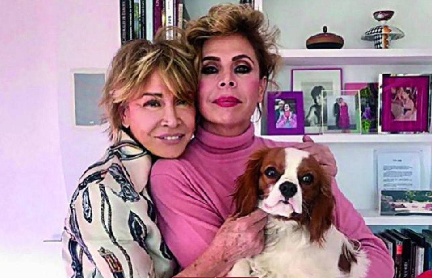 Mila Ximénez y Ágatha Ruiz de la Prada