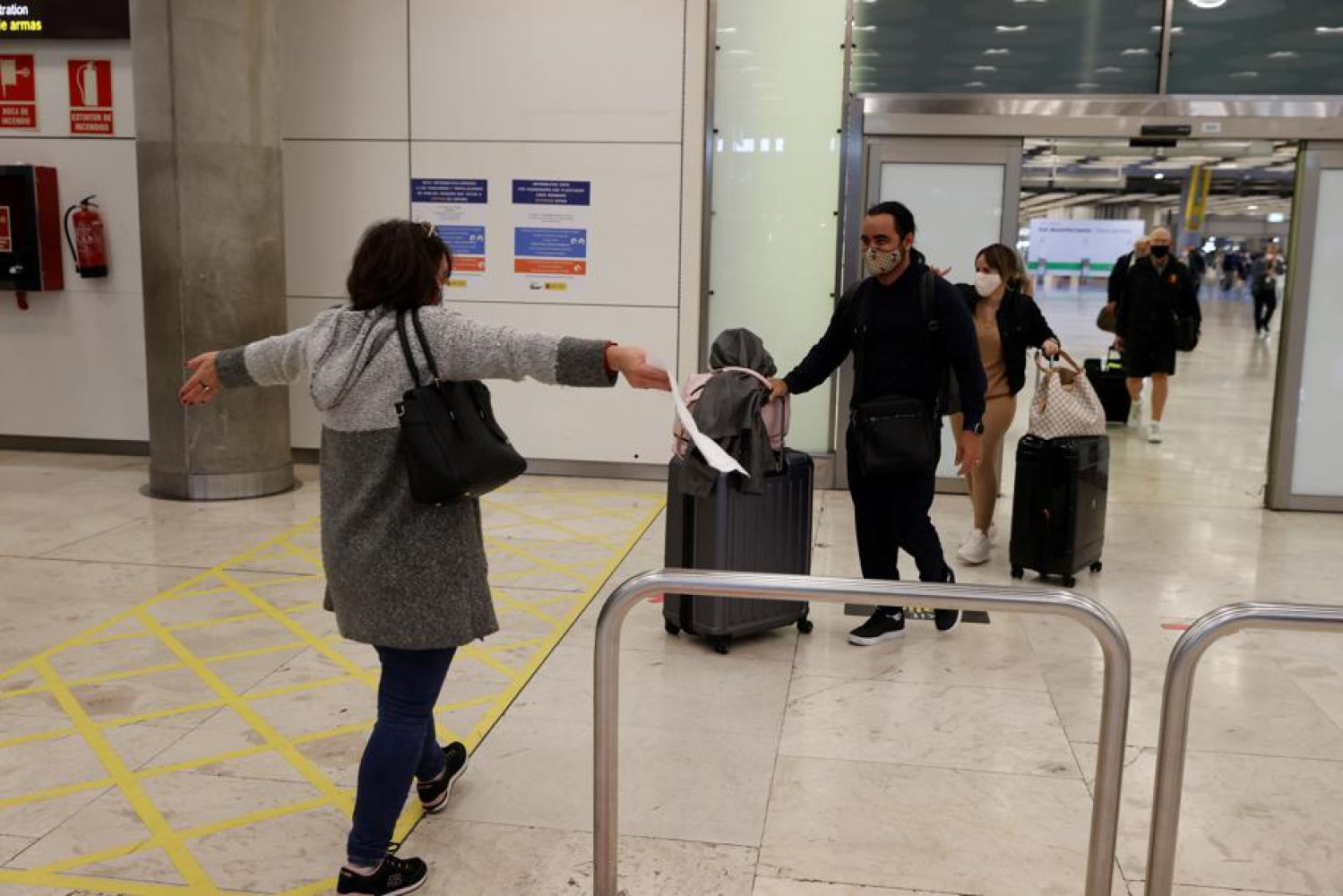 Reencuentros en Barajas